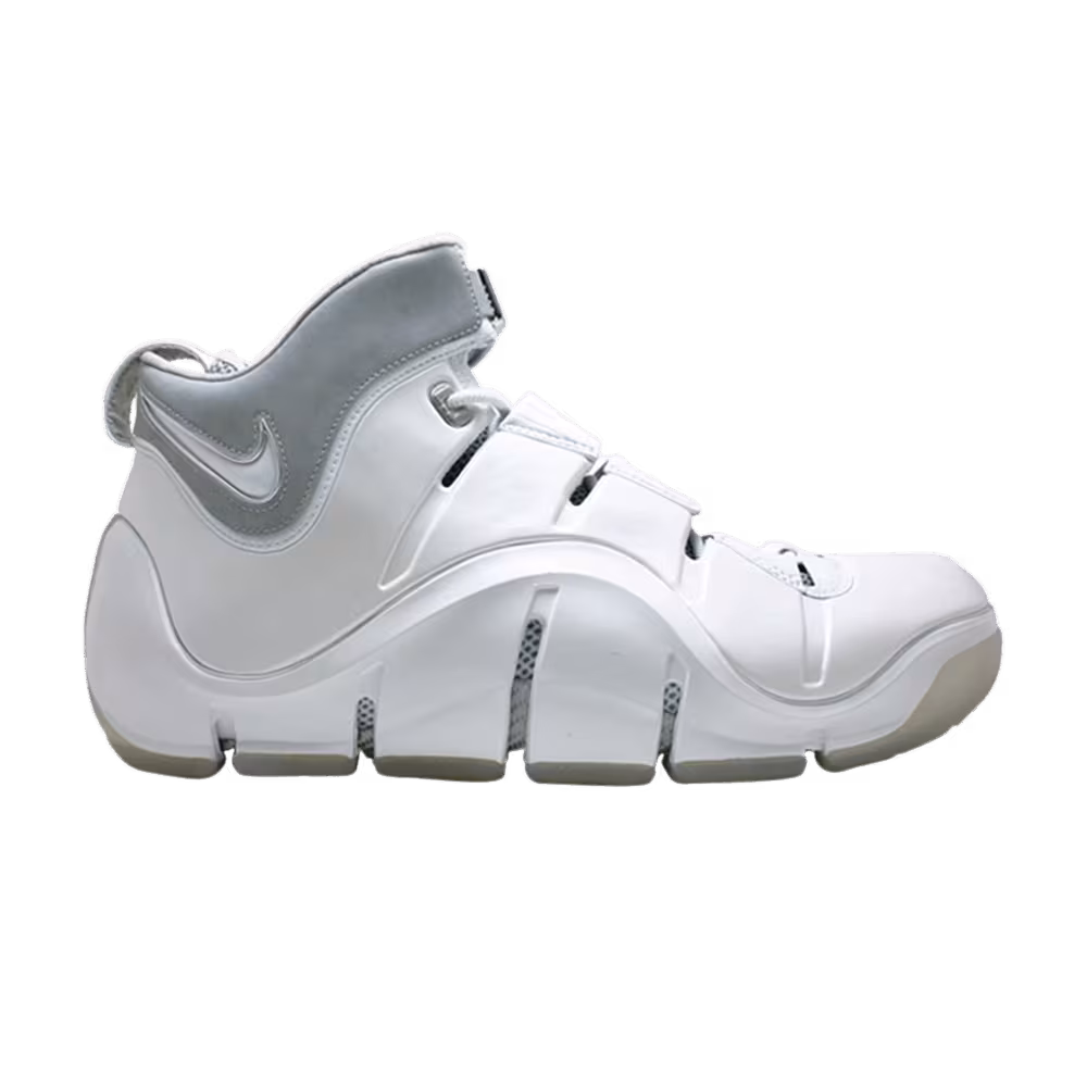 Nike Zoom LeBron 4 White Chrome