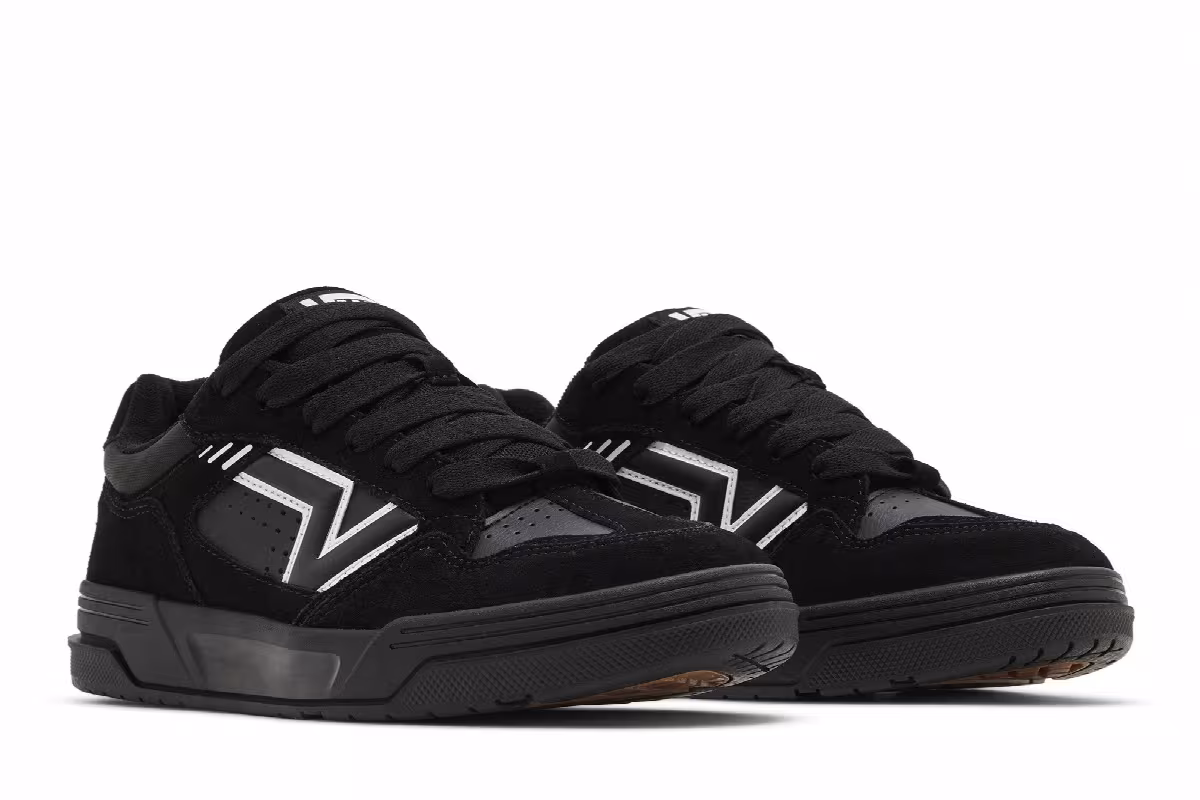 Vans Upland Suede - Black White, view 9