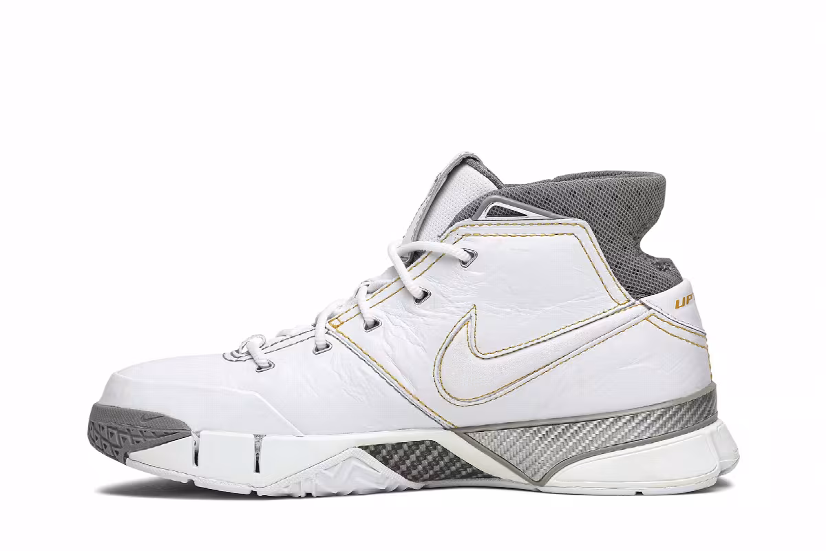 Nike Zoom Kobe 1 White Shark, view 4