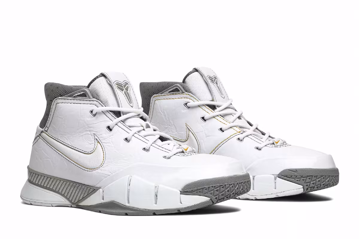 Nike Zoom Kobe 1 White Shark, view 9