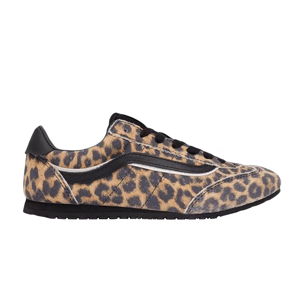 Vans Women's Super Lowpro Leopard Black