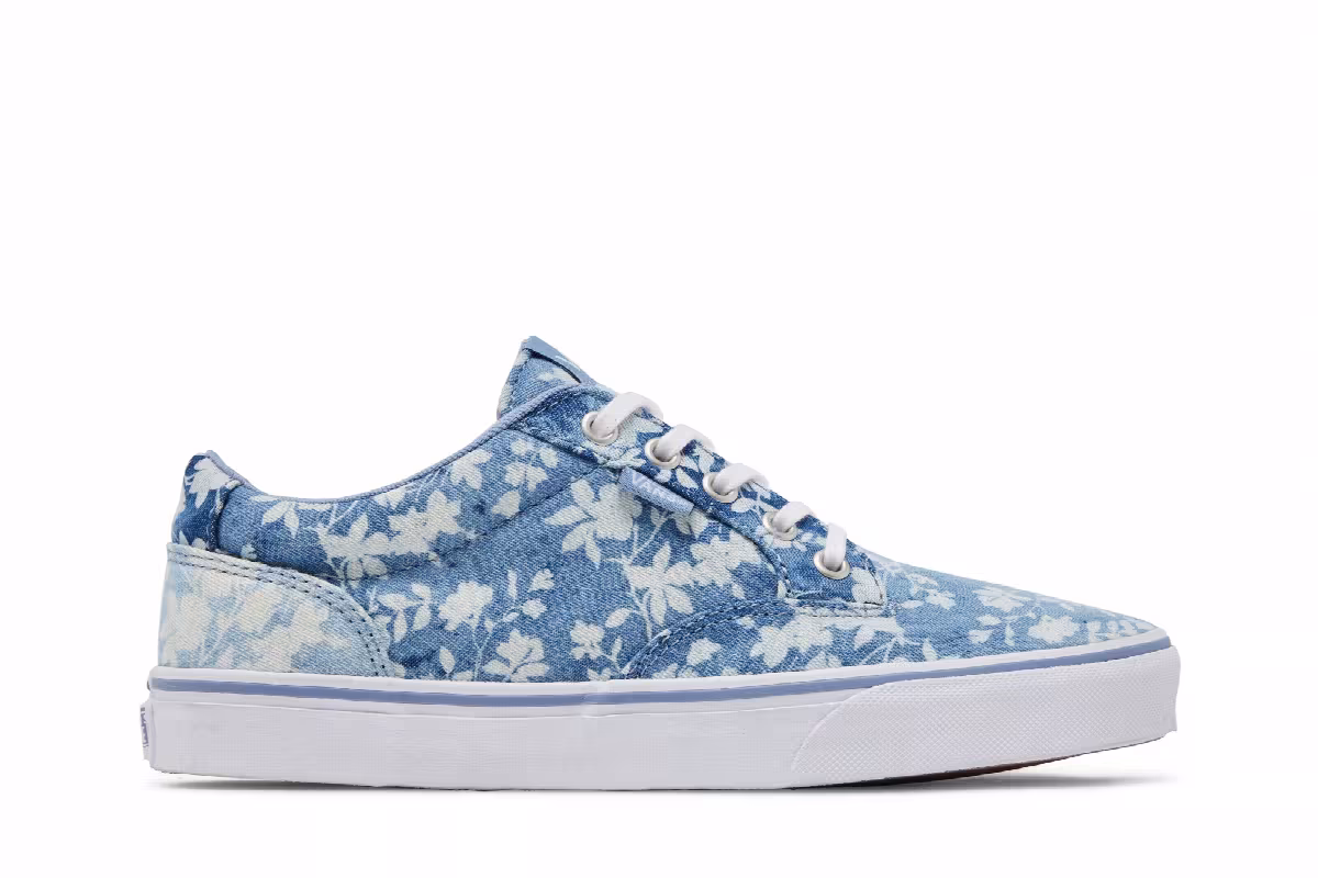 Vans Women's Winston Floral Indigo, view 2