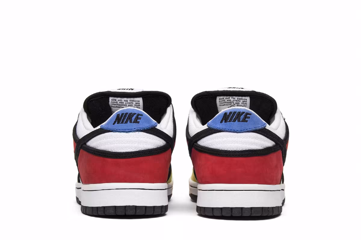 Nike Dunk Low Pro SB Piet Mondrian, view 7