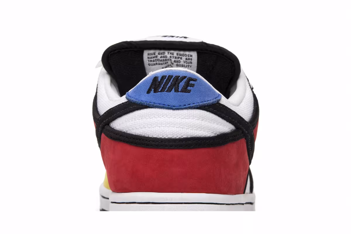 Nike Dunk Low Pro SB Piet Mondrian, view 8