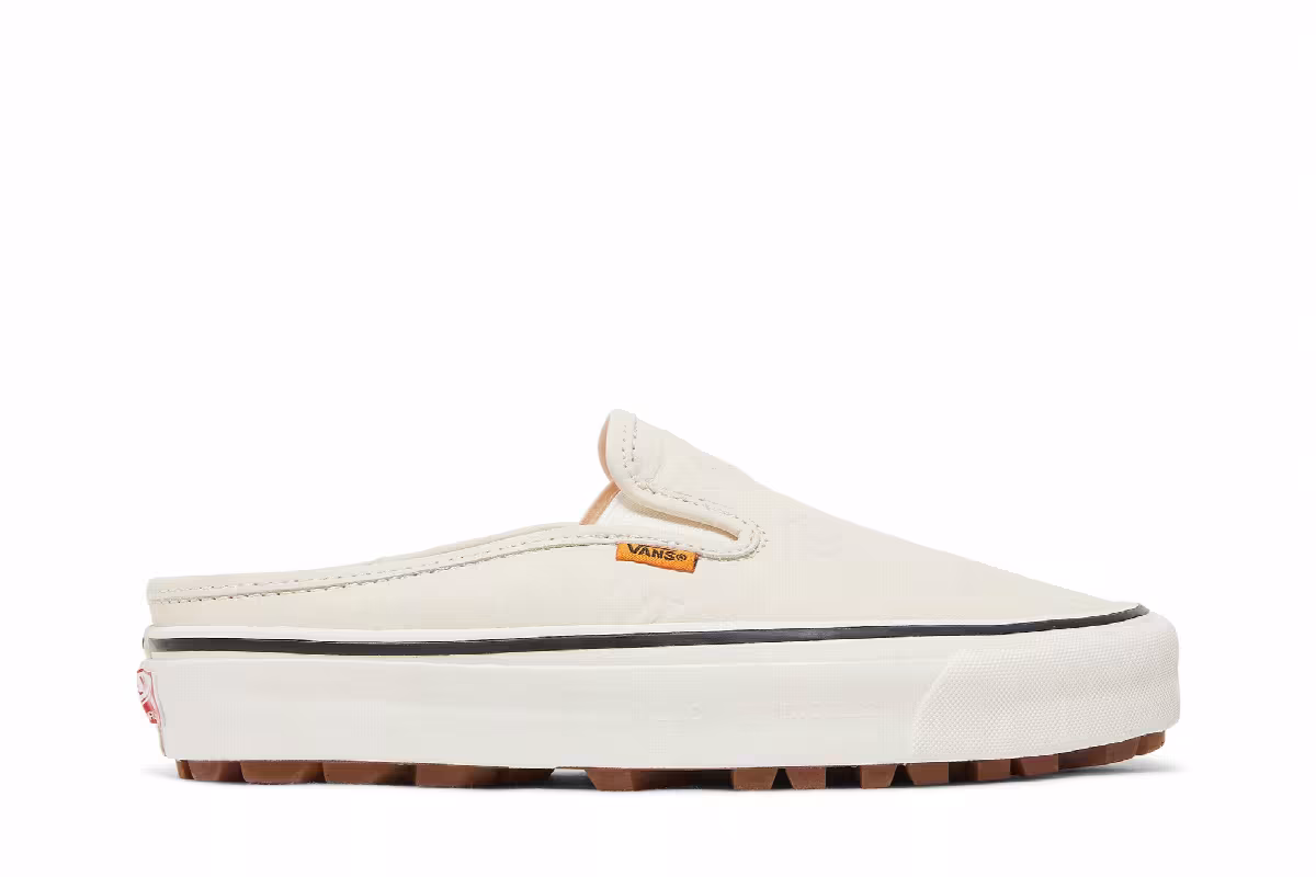 LQQK Studios x Vans OG Mule LX Circle V - Cream, view 2