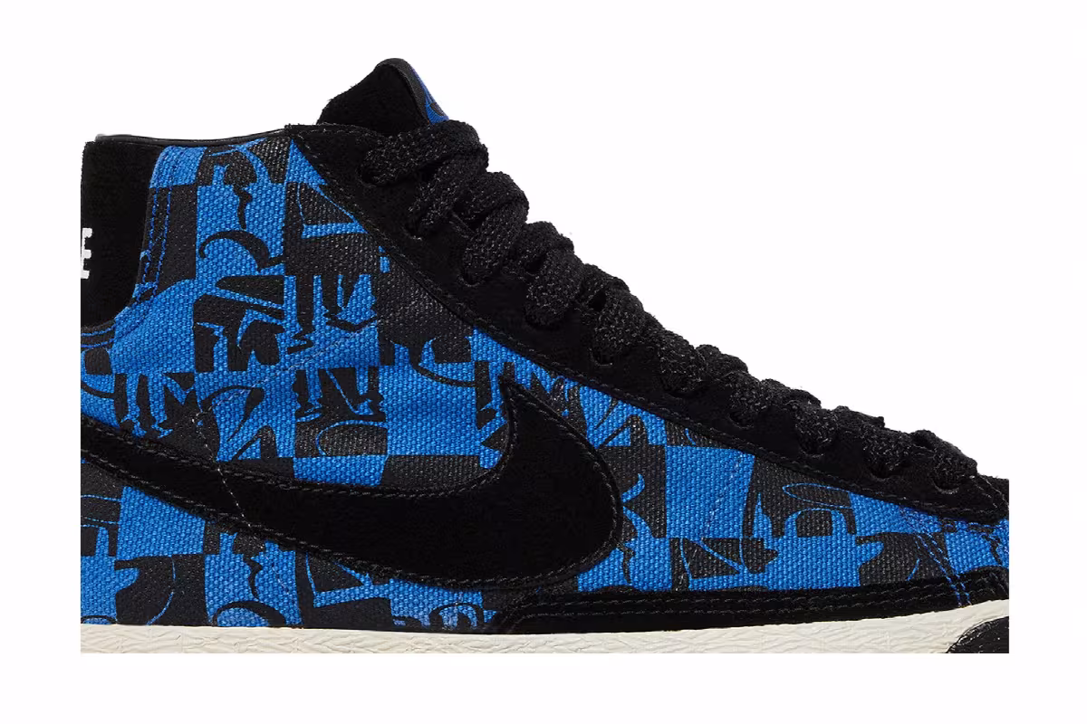 Stussy x Neighborhood x Nike Blazer High Premium TS Varsity Royal, view 3