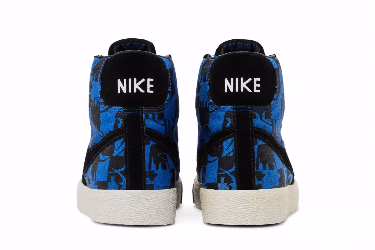 Stussy x Neighborhood x Nike Blazer High Premium TS Varsity Royal, view 7