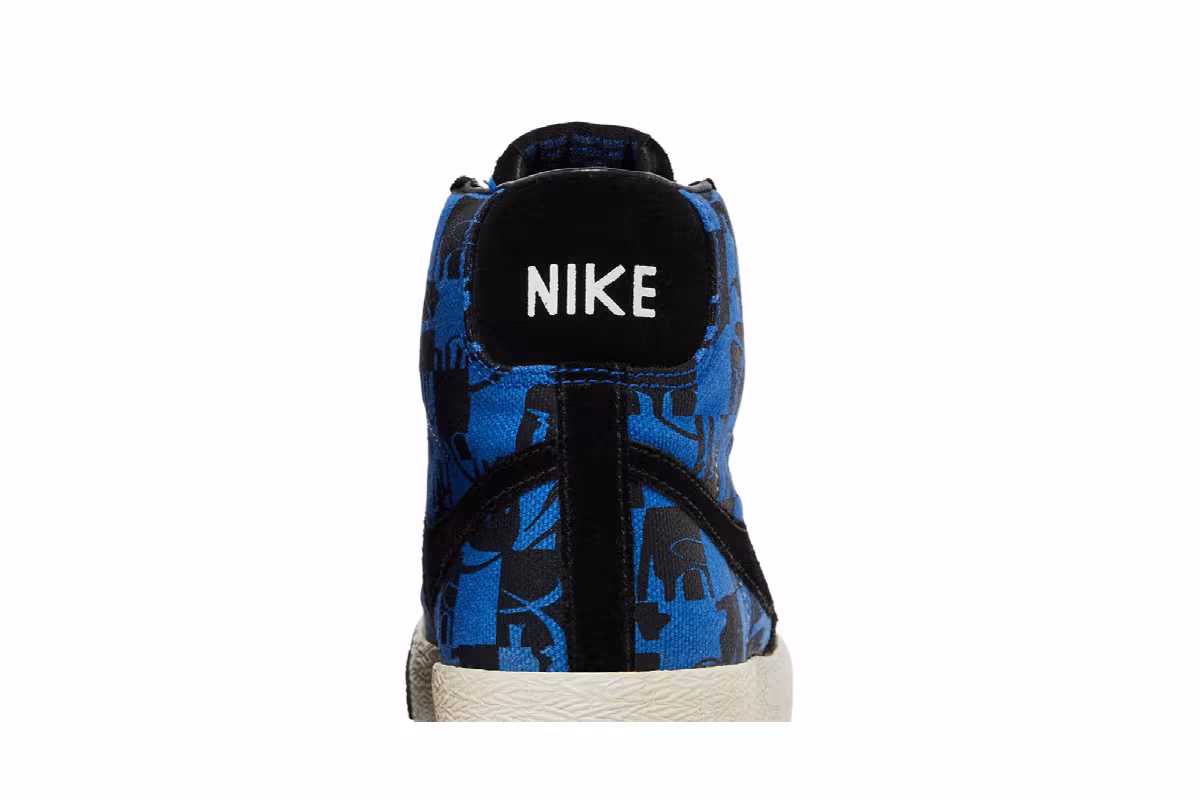 Stussy x Neighborhood x Nike Blazer High Premium TS Varsity Royal, view 8