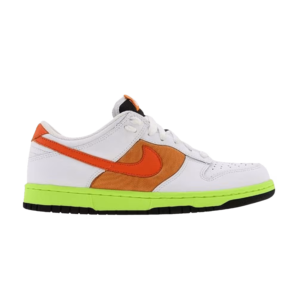 Nike Women's Dunk Low White Orange Blaze