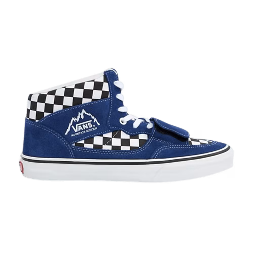 Vans Mountain Edition Blue Black Checkerboard
