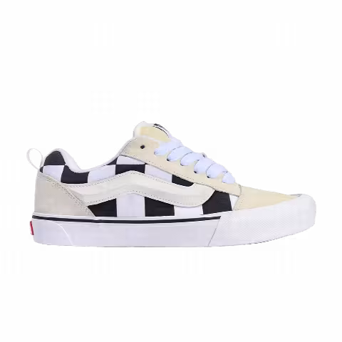 Vans Knu Skool 'Mega Checkerboard White Black'