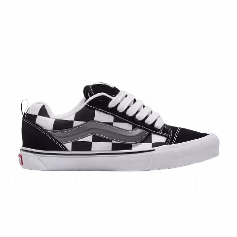 Vans Knu Skool 'Checkerboard Black White'