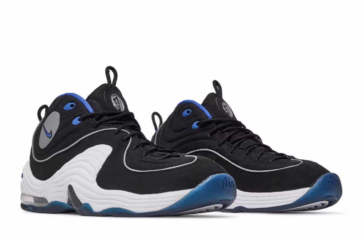 Nike Air Penny 2 Black Royal, view 9
