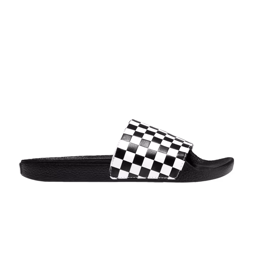 Vans Slide-On Checkerboard White Black