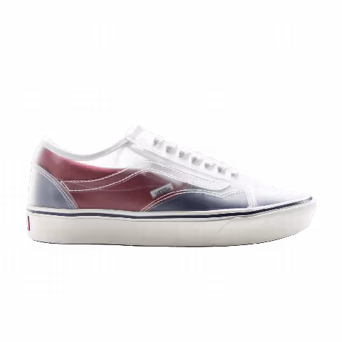 Vans ComfyCush Slip-Skool 'True Navy Red'
