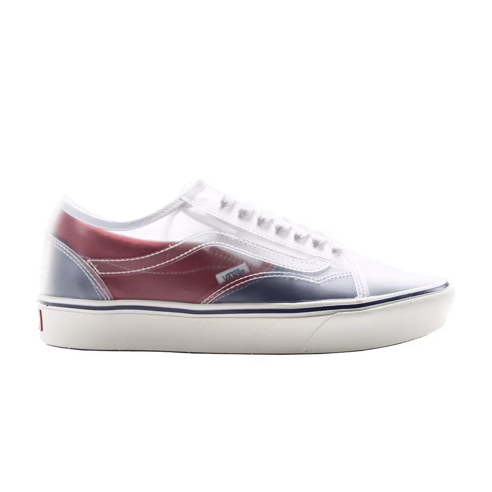 Vans ComfyCush Slip-Skool True Navy Red