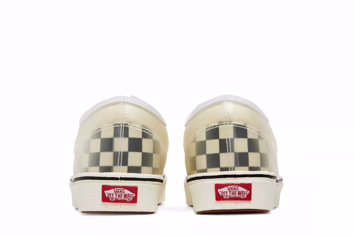 Vans ComfyCush Slip-Skool Checkerboard - White, view 7