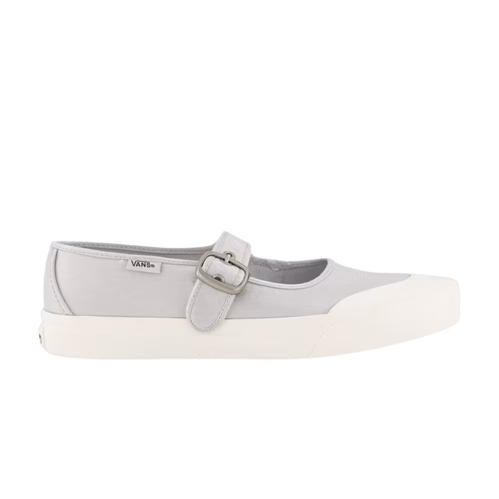 Vans Mary Jane Satin Silver