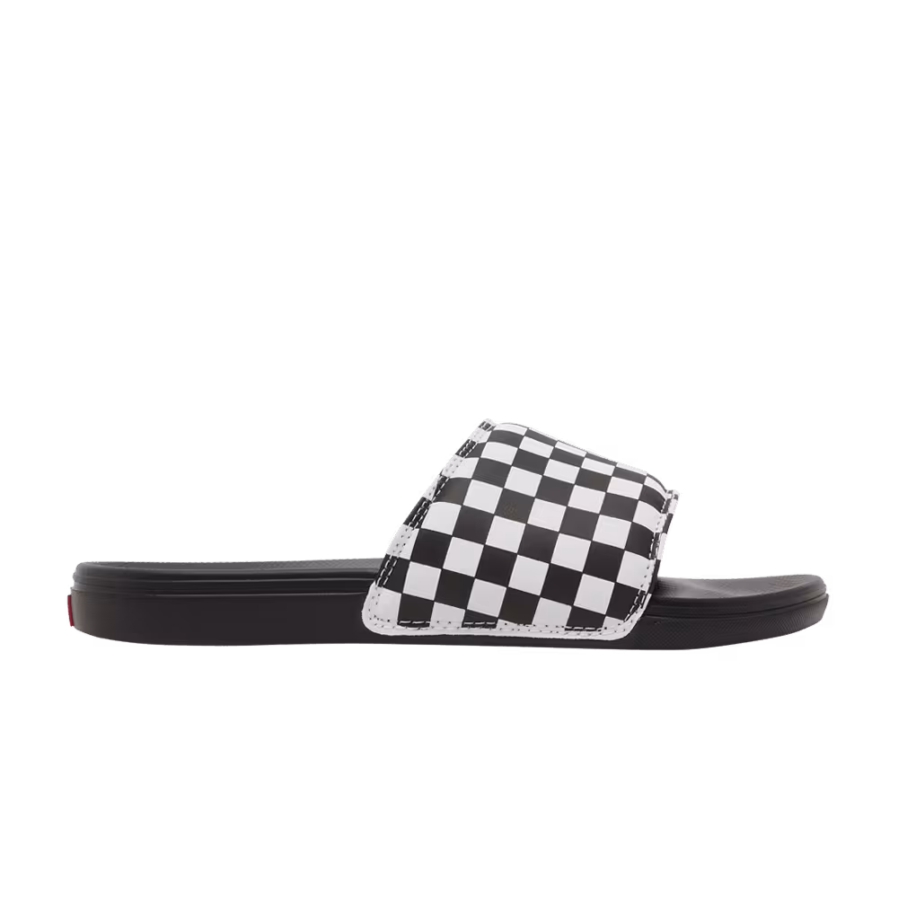 Vans La Costa Slide-On Black Checkerboard