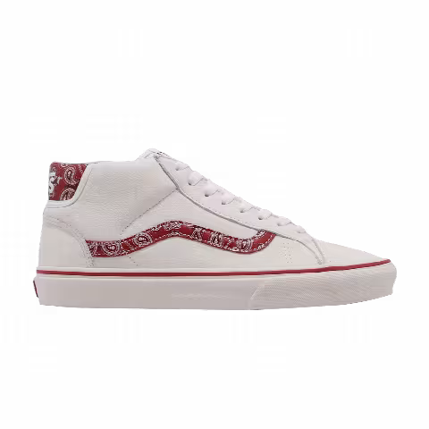 Vans Mid Skool 37 'Sport Paisley - White Red'