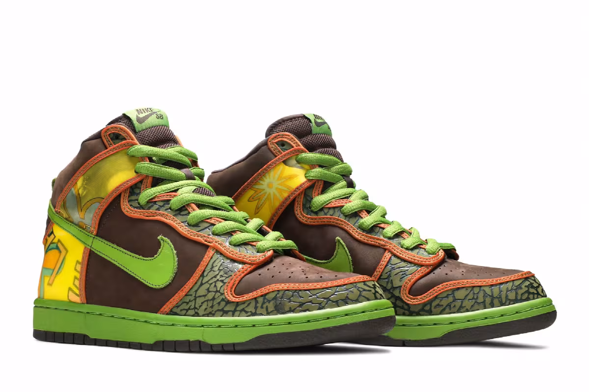 Nike Dunk High Pro SB De La Soul, view 9