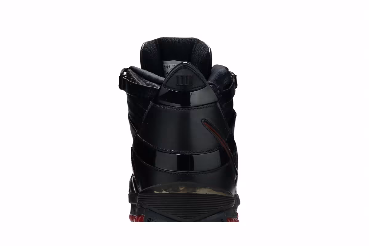 Nike Zoom LeBron 3 Black Crimson, view 8