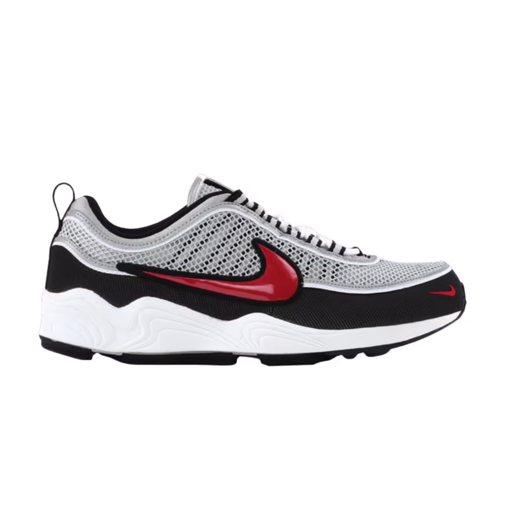Nike Air Zoom Spiridon Silver Red 2005