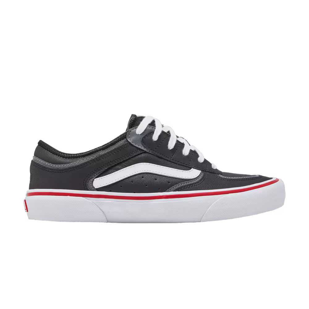 Vans Rowley Black White Red