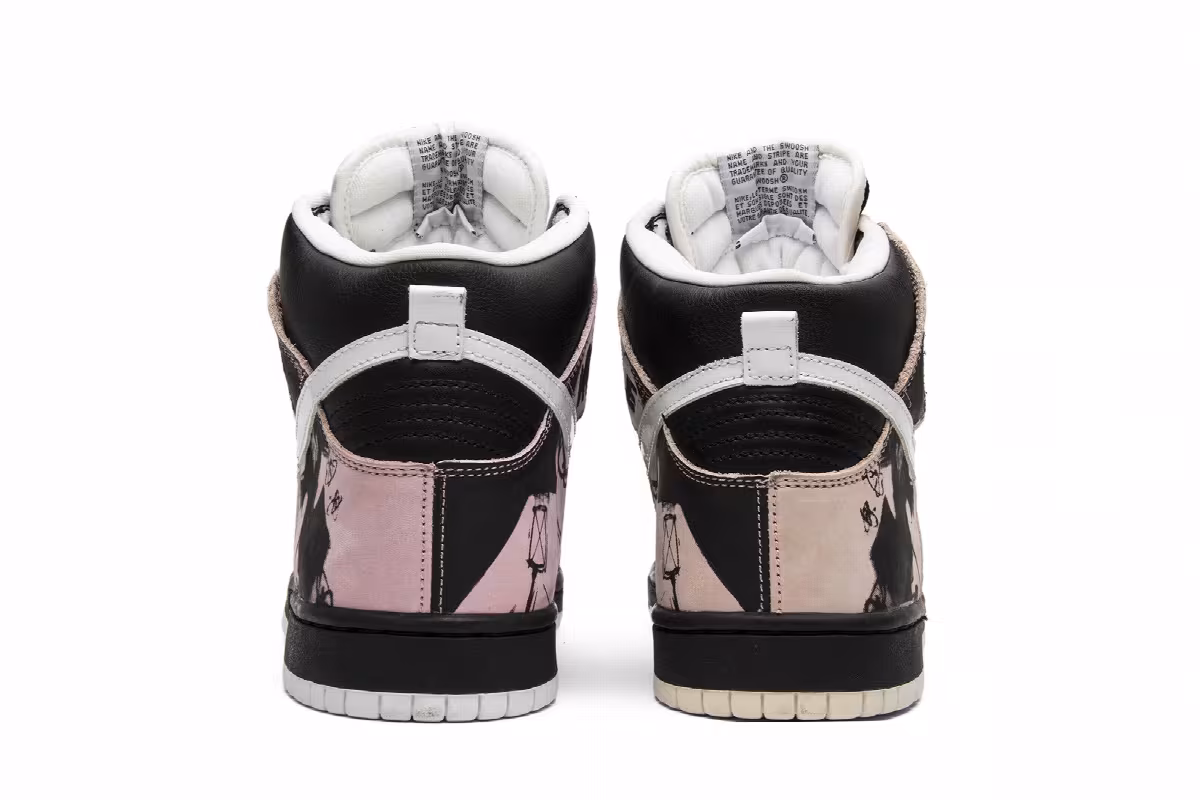 Futura x UNKLE x Nike Dunk High Pro SB Unkle, view 7