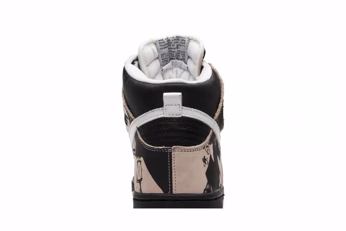Futura x UNKLE x Nike Dunk High Pro SB Unkle, view 8