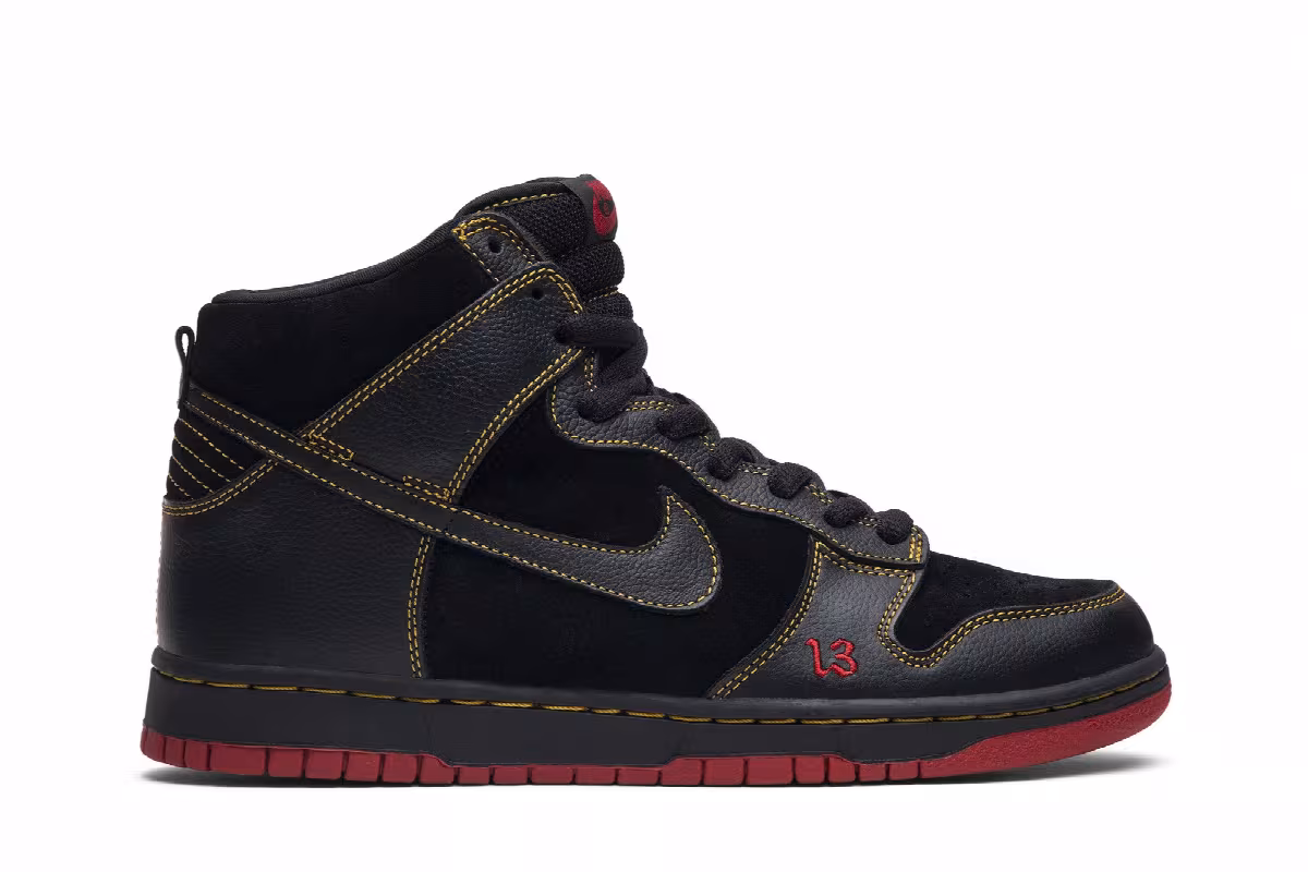 Nike Dunk High Pro SB Unlucky, view 2