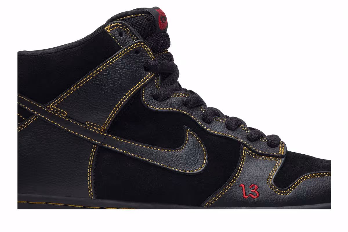 Nike Dunk High Pro SB Unlucky, view 3