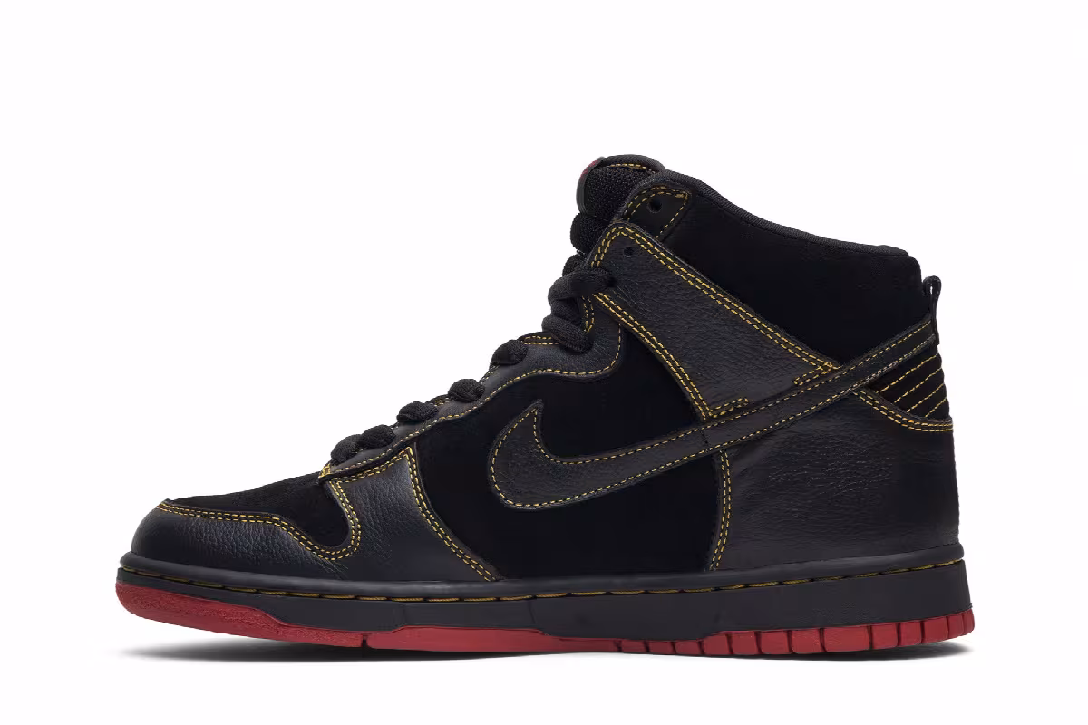 Nike Dunk High Pro SB Unlucky, view 4