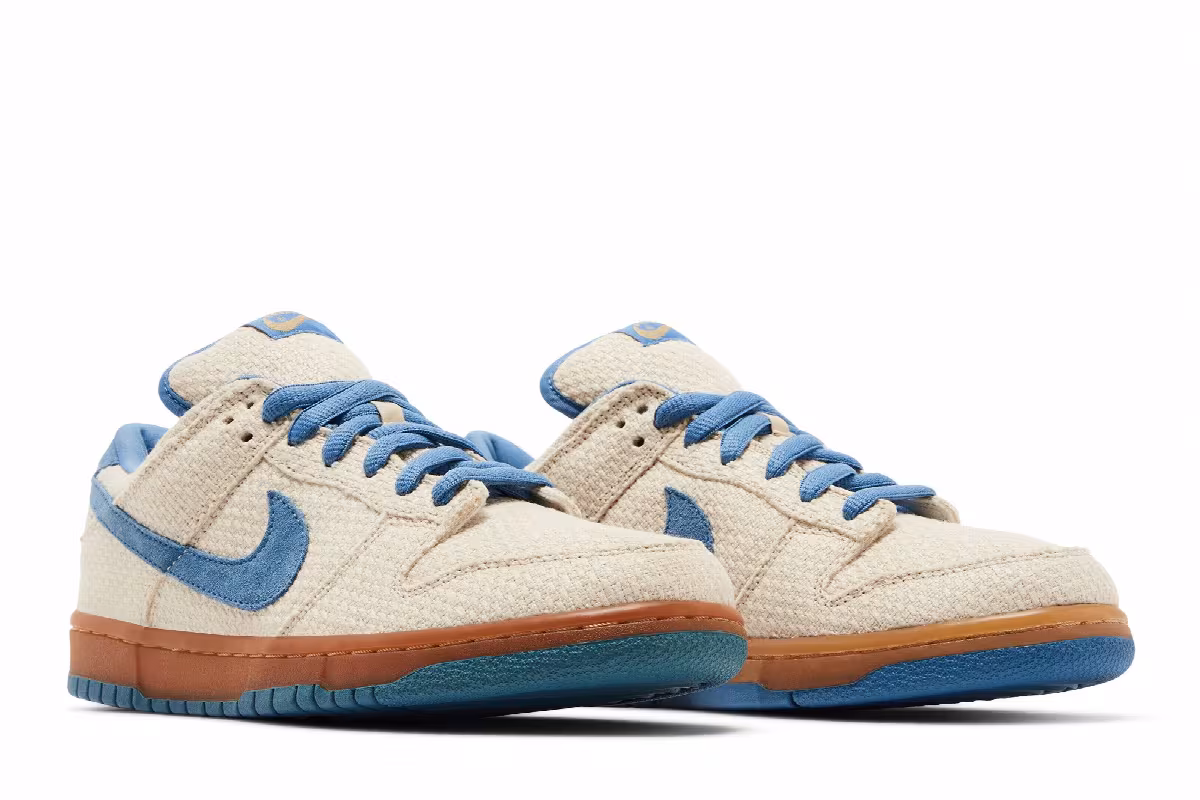 Nike Dunk Low Pro SB Blue Hemp, view 9