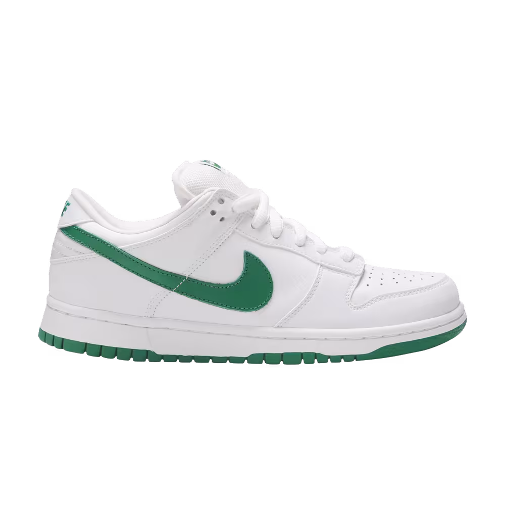 Nike Dunk Low Pro SB White Classic Green