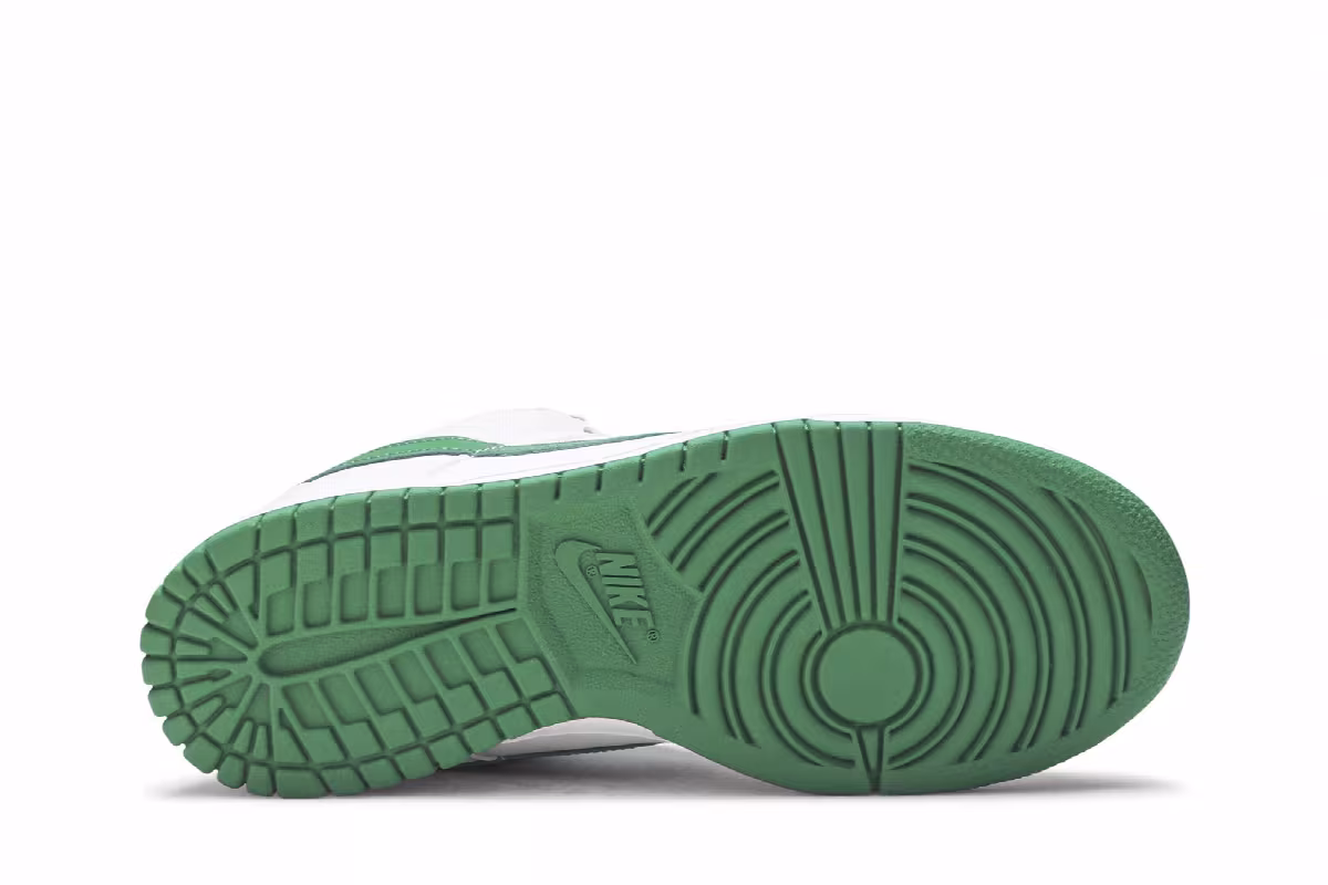 Nike Dunk Low Pro SB White Classic Green, view 5