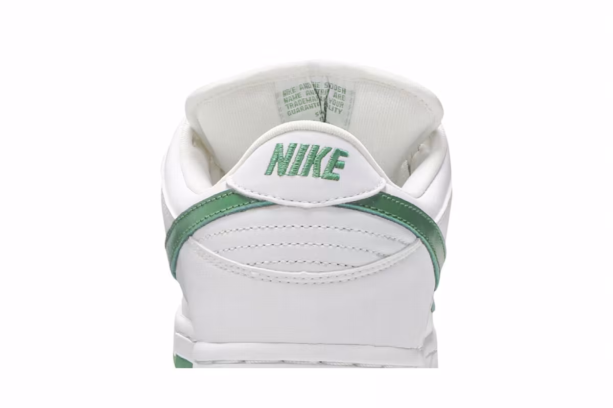Nike Dunk Low Pro SB White Classic Green, view 8