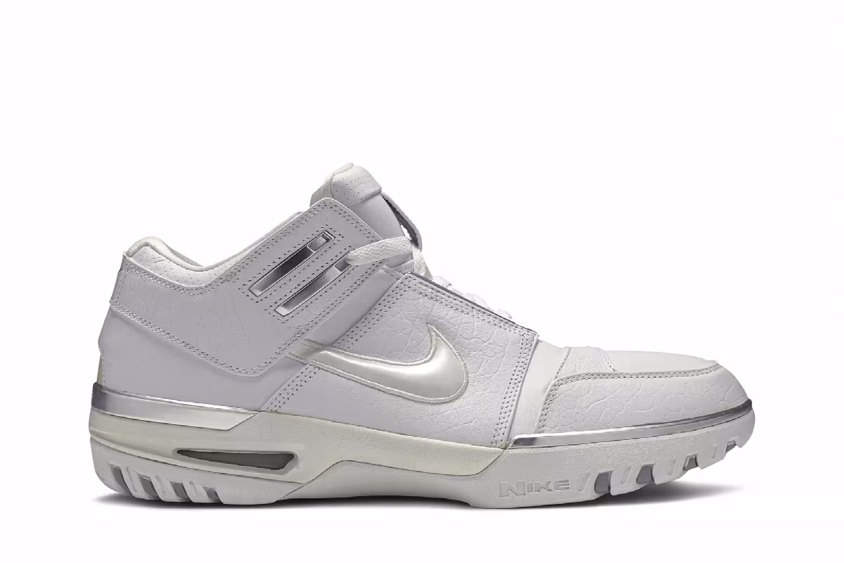 Nike Air Zoom Generation Low White Silver, view 2