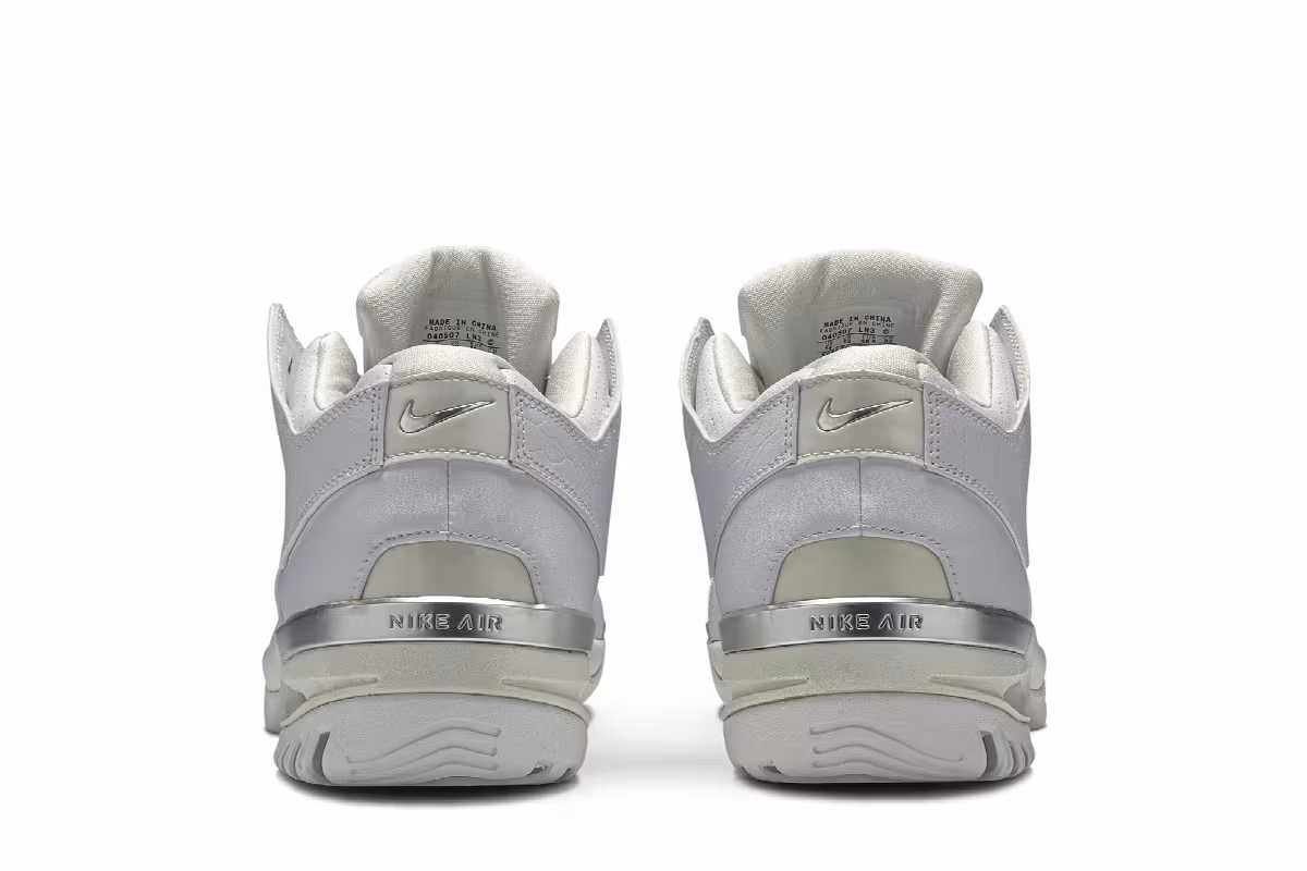 Nike Air Zoom Generation Low White Silver, view 7