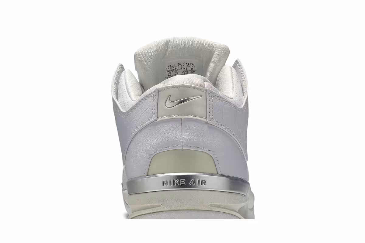 Nike Air Zoom Generation Low White Silver, view 8