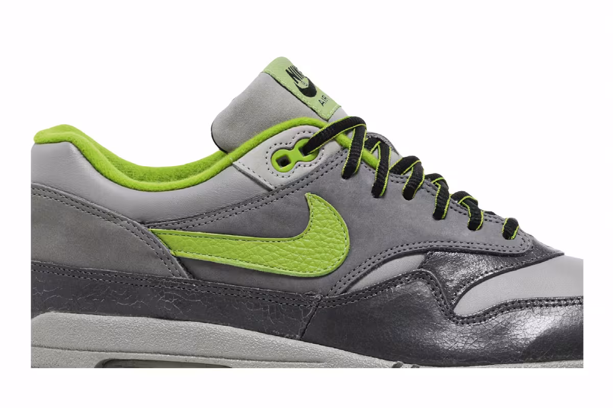 HUF x Nike Air Max 1 Green 2004, view 3