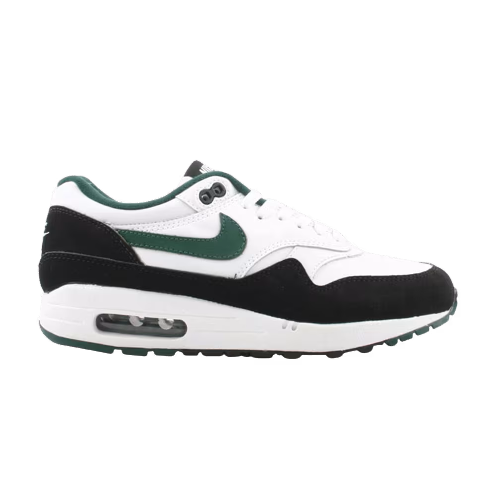 Nike Air Max 1 Leather Black Forest Green