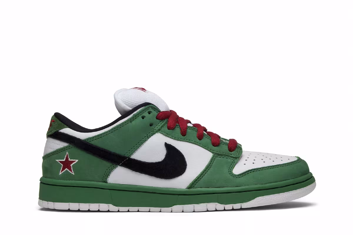 Nike Dunk Low Pro SB Heineken, view 2
