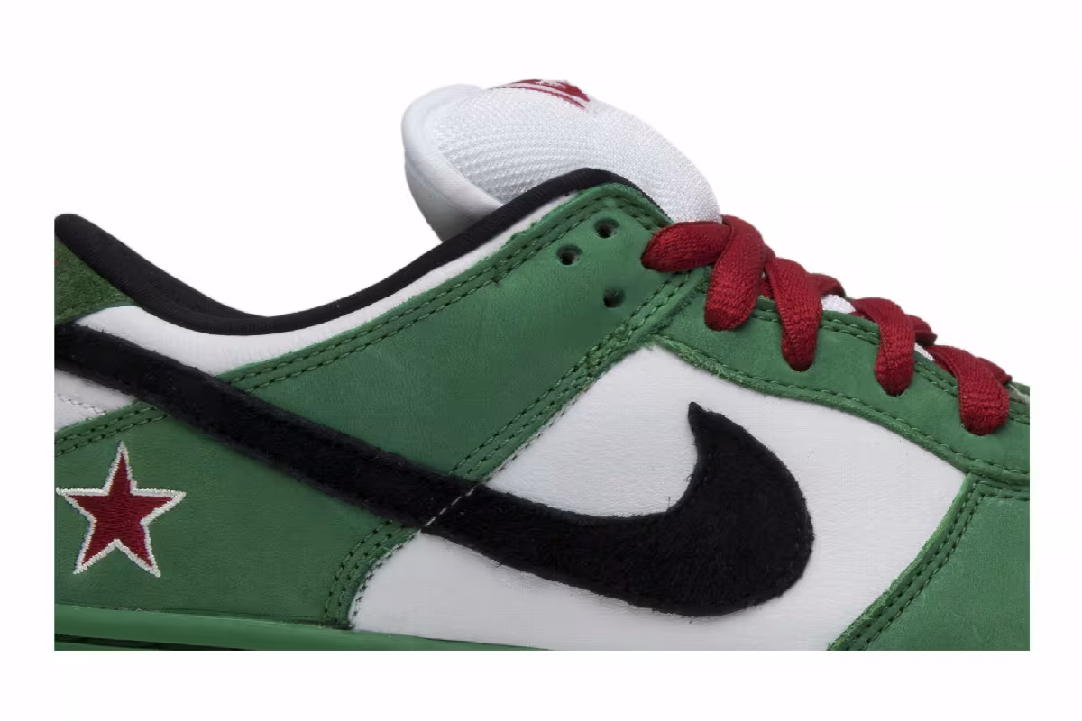 Nike Dunk Low Pro SB Heineken, view 3