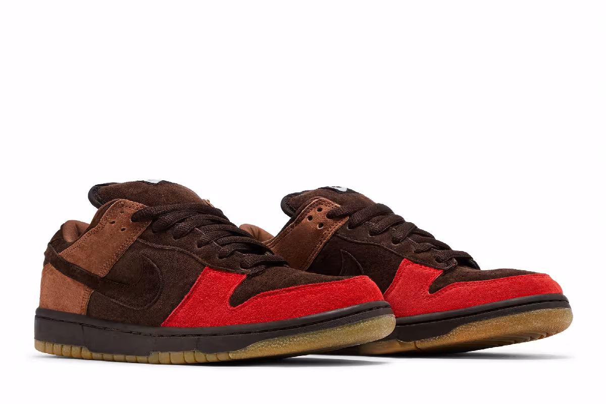 Nike Dunk Low Pro SB Bison, view 9