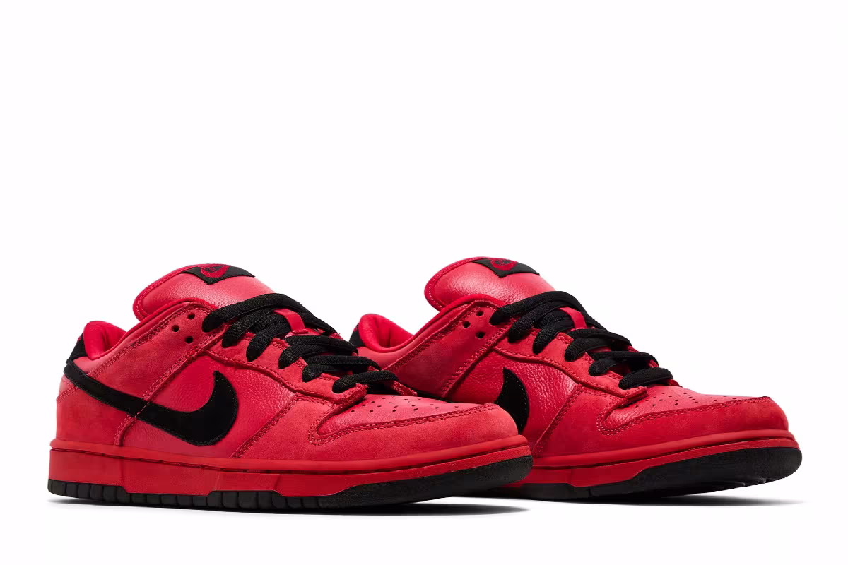 Nike Dunk Low Pro SB True Red, view 9