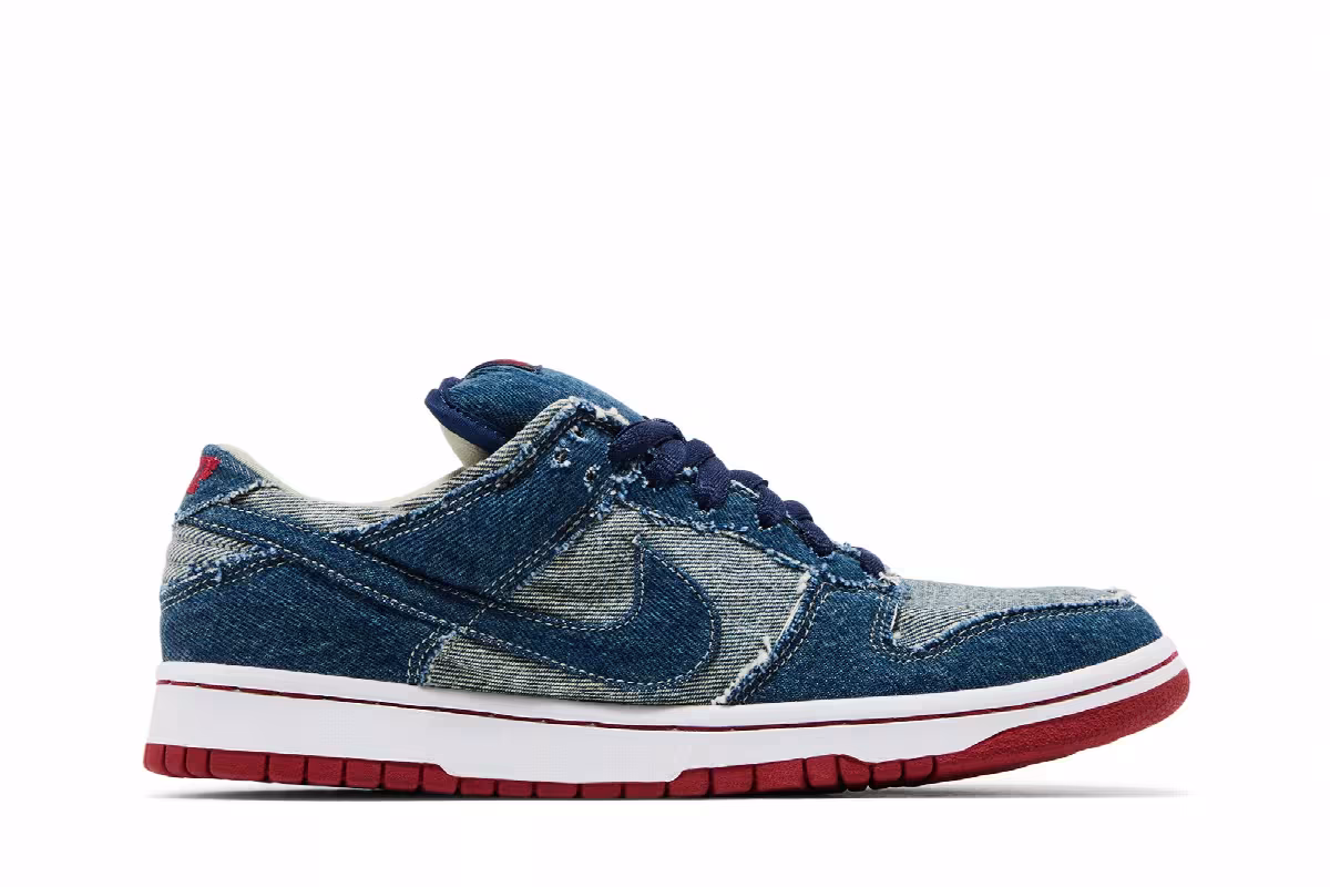 Reese Forbes x Nike Dunk Low Pro SB Denim, view 2