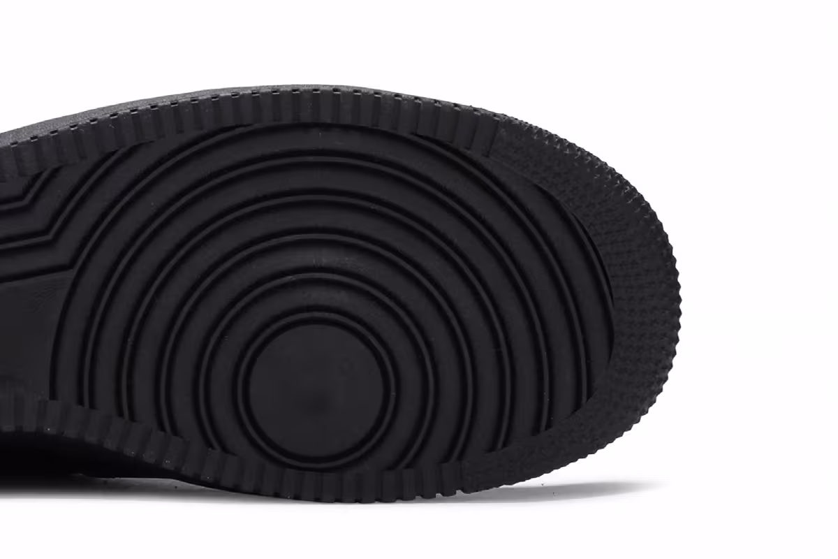 Nike Air Force 1 Triple Black, view 6