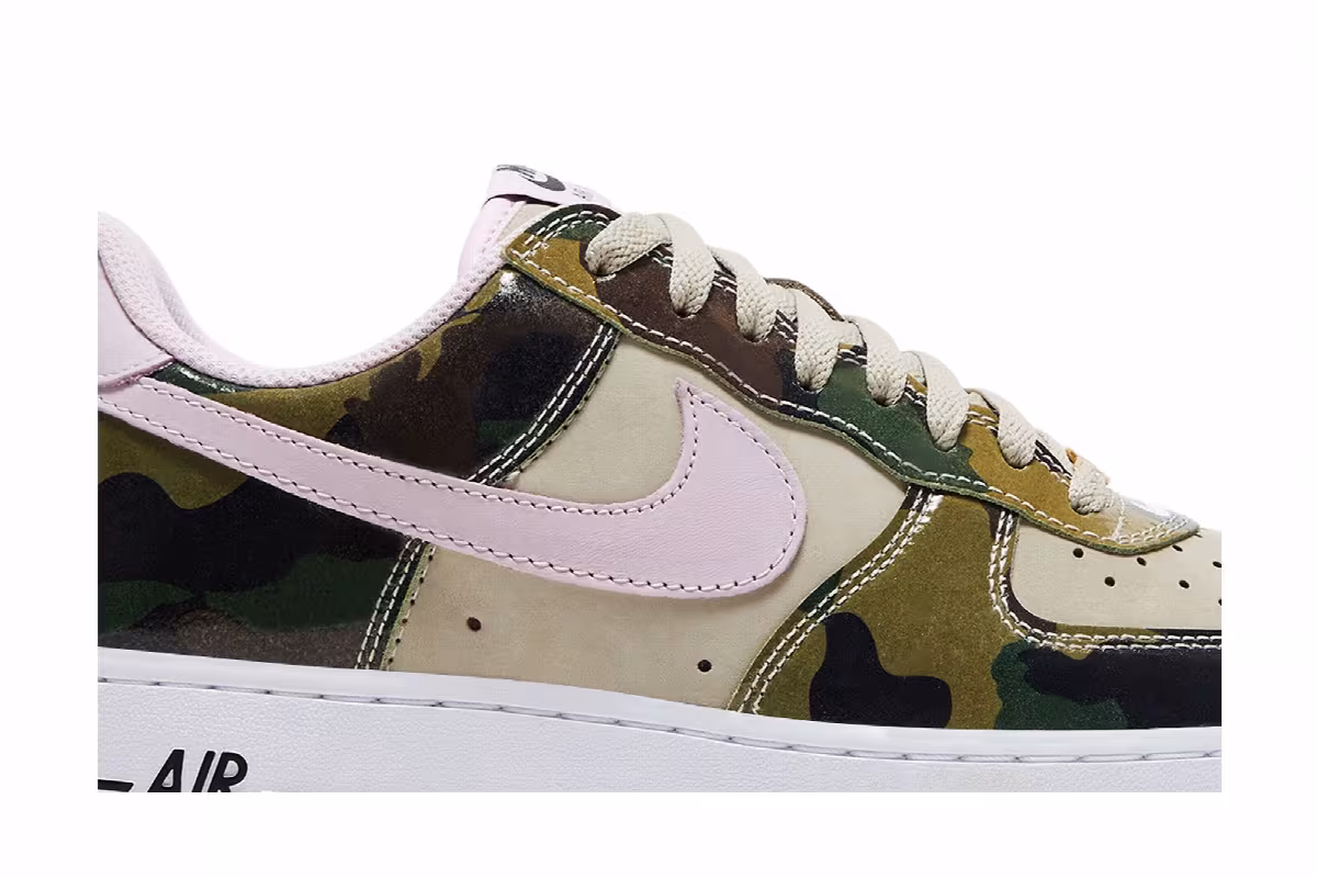 Nike Air Force 1 Low Patent Camo, view 3