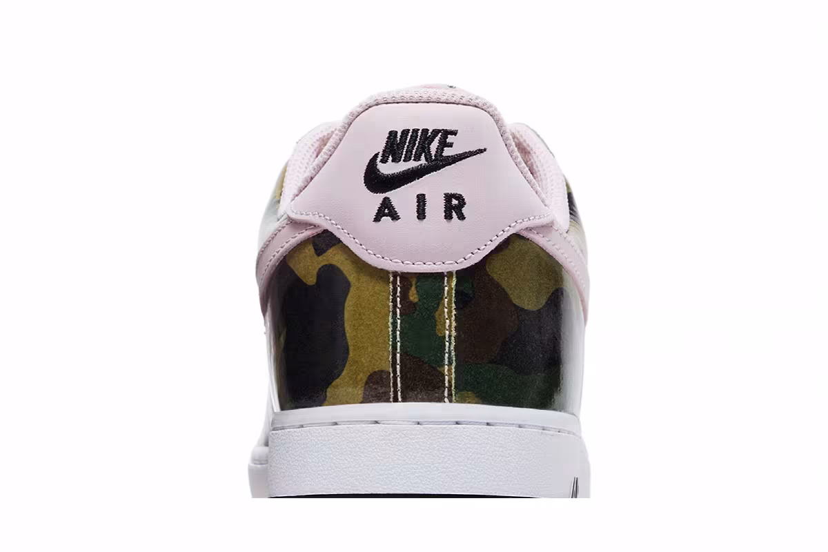 Nike Air Force 1 Low Patent Camo, view 8